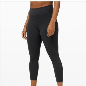 LuluLemon Invigorate Tight Heathered Graphite Grey